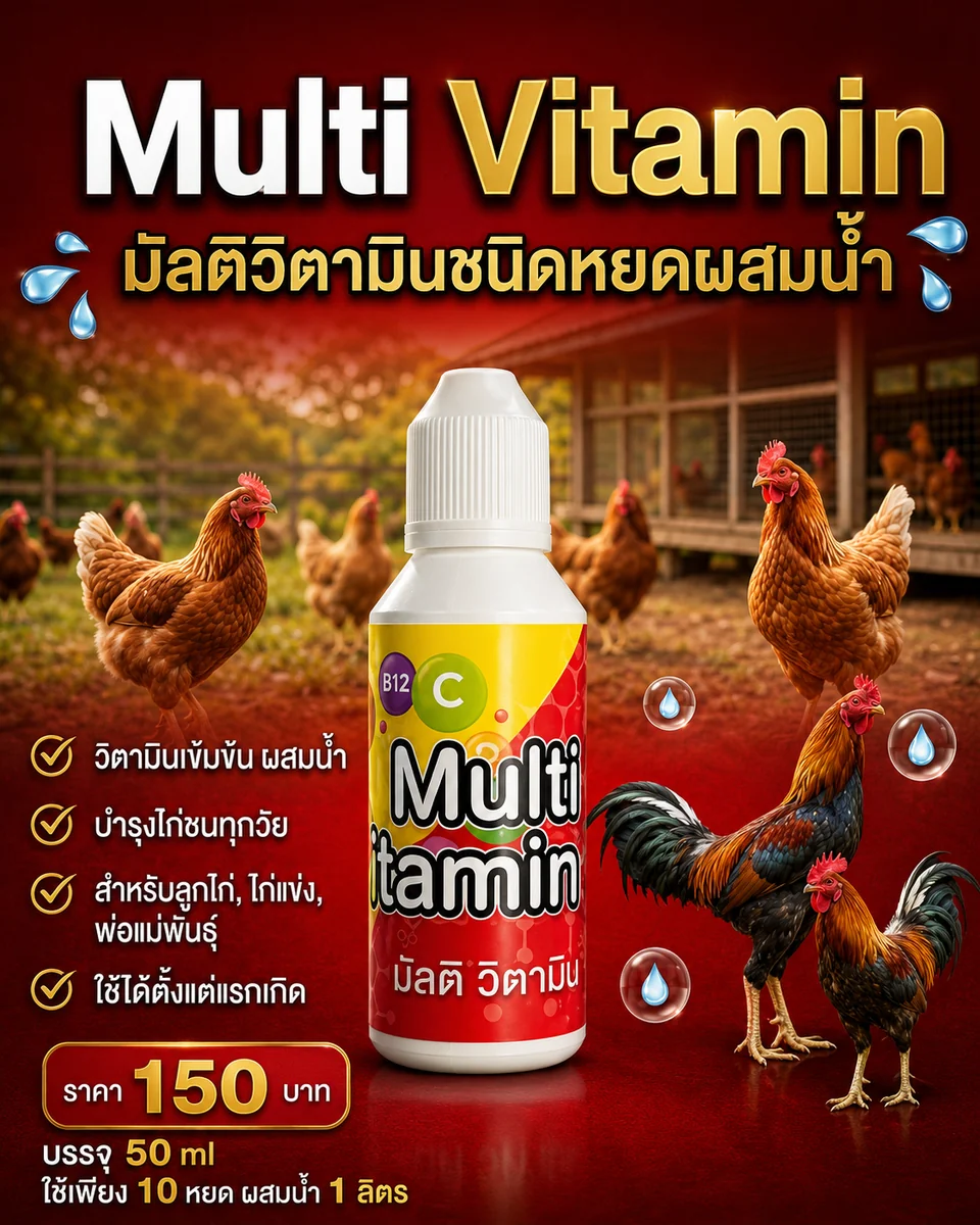 MULTIVITAMIN ชนิดหยดผสมน้ำ